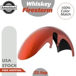 Advanblack Whiskey Firestorm 18" Wide Fat Tire Front Fender For 2023.5UP Harley. Fixed Price $1038.00.