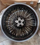 18X5.5 Fat Spoke Rear Wheel Rim For Harley Dyna Low Rider Wide Glide Street Bob. Fixed Price $239.99.