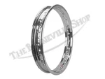 Norton Commando British Chrome Disc Brake Rear Rim WM2 X19" 40 Spoke PN#06-6119. Fixed Price $299.79.