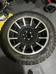 Four 22 Harley Davidson Wheels W/ 35 Venom Power Terra Hunter R/t+. Fixed Price $1800.00.