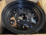 (qty 1) Itp D12F537 Delta Steel Atv/utv Wheel Rim Black 12X7 4X137 9.5MM. Fixed Price $54.99.