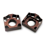 Pro Circuit Billet Axle Blocks - Brown KAB03. Fixed Price $62.05.