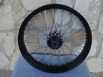 21" X3.5" 60 Spoke Black Front Wheel Harley Road King Street Glide Touring 00-07. Fixed Price $1299.00.