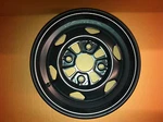 Honda TRX500FE/FM/FA New Front 12" Rim Black 44650-HR0-F40ZA. Fixed Price $69.40.