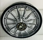 Harley Rear Wheel Dyna Sportster Fxr 1992 -99 Fxdl 13 Spokes Chrome Exchanges. Fixed Price $1050.00.