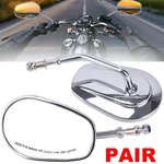 Chrome Rear View Mirrors Fit For Harley Sportster Xl 883 1200 Touring Road Glide. Fixed Price $23.99.