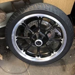 2010-17 Yamaha XVS950 Oem Front Wheel W/tire & Disc 5S7-25168-01-00. Fixed Price $192.50.
