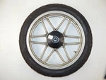 1982 Moto Guzzi V35 Oem Rear Alloy Wheel Tire Rim 3.25X18 Rubber Damper Cover. Fixed Price $185.00.