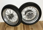 07 Husqvarna Sm 510 610 Supermoto Wheels Set Rim Hub Spokes Front Rear 17". Fixed Price $999.95.