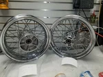 Front Rear Spoke Wheel Harley Touring Road King Glide Ultra 2009 Oem Flhx. Fixed Price $549.99.