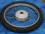 1973 Kawasaki 350 F9 Oem Front Tire Rim Hub. Fixed Price $169.47.