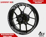 Ducati Supersport 950S Wheels Decals Rim Stickers Set. Fixed Price $40.15.