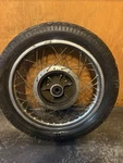 1971 Yamaha 650 Rear Wheel Rim 1970 XS1B. Fixed Price $199.90.