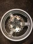 Oem Suzuki 89-2000 Rear Wheel Rim Gray (MT3.50X17) 64111-34C00-17U. Fixed Price $55.00.