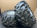 Yamaha 4/115 Rear Rim Wheels Bear Claw Douglas Tires 22X12-9 Fastship *TJ11*. Fixed Price $199.99.