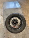 Yamaha Zuma 125 Front Wheel. Fixed Price $140.00.