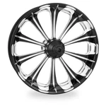 Revel Rear Forged Wheel Black Chrome 18" X 5.5" 1270-7814P-REL-BMP. Fixed Price $1155.69.