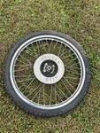 1983 Yamaha RX50 Front Wheel Rim. Fixed Price $75.00.