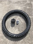 New Take Off 2018 Genuine Oem Kawasaki KLX250 Front Tire, Tube, & Rim Band 21". Fixed Price $109.99.