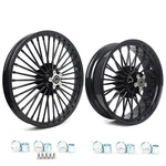 21X2.15 16X3.5 Fat Spoke Wheels Rims For Harley Heritage Softail Classic Deluxe. Fixed Price $599.99.