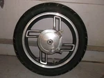 1982 Yamaha Vision XZ550R Rear Wheel. Fixed Price $45.00.