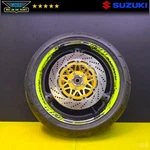 1998 Suzuki Bandit GSF1200S Front Wheel Hub Rim Rotors + Tire Oem 97-05. Fixed Price $179.99.
