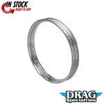 Drag Specialties Chrome Rolled Edge Front Rim Drop-center 2.15" X 21" 40 Hole. Fixed Price $119.55.