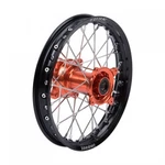 Tusk Impact Complete Wheel - Rear 14 X 1.60 Black Rim/silver Spoke/orange Hub. Fixed Price $276.31.