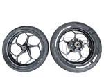 2014 Kawasaki Ninja EX300A Rear & Front Wheel W/ Tire 17 Oem. Fixed Price $494.00.