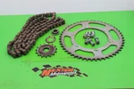 2003 Kawasaki KLX300R Chain Sprocket Set. Fixed Price $44.09.