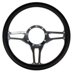 14" Simulated Leather Half Wrap 9-BOLT Steering Wheel Kit Mustang 84-04 W/ 3 .... Fixed Price $231.99.