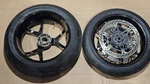 12-17 Ducati Panigale 1199 1299 Oem Front Rear Wheels Set Straight Brake Rotors. Fixed Price $1471.99.