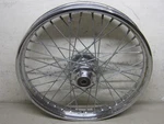 Harley '02 Fxstd 21" Front Wheel, 40 Spoke, 43671-00, Straight, Used #4856. Fixed Price $125.00.