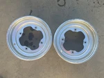 2001-2005 Yamaha 660 Raptor Front Wheel Rims (pair) 10X5.5 At 5LP-25180-11-YX. Fixed Price $118.88.