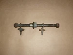 Ducati Mountaineer Rear Wheel Axle Assembly 90 100 2-STROKE Cadet Falcon. Fixed Price $25.00.