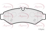 Apec PAD2248 Rear Brake Set Fits Mercedes Sprinter 5-T 3-T. Fixed Price $54.46.