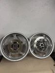 11-13 Honda CBR250R Front Rear Wheel Rim Oem Set Straight #0184. Fixed Price $229.99.