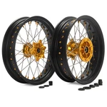 For Suzuki 17" Supermoto Spoked Wheels Set 2000-04 DRZ400SM 00-24. Fixed Price $520.00.
