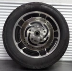 06 Harley Street Glide Flhx Touring Front Airstrike Wheel Rim Tire & Rotors. Fixed Price $109.74.