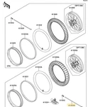 Kawasaki SPOKE-INNER,RR,125.5M 41029-1303. Fixed Price $19.99.