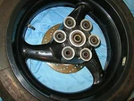 Ducati Oem Rear Wheel & Pirelli Tire 750 900 Monster Ss 1/2 17MM Axle. Fixed Price $239.99.