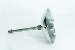 04 Harley Softail Heritage Oem Front Wheel Axle Bolt Shaft W/ Cover Cap Chrome. Fixed Price $45.36.