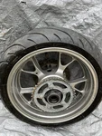 06 07 08 09 10 11 Kawasaki Ninja ZX14R Oem Rear Back Wheel Rim Straight. Fixed Price $150.00.