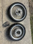 2004 Kawasaki Kxf Oem Takasago Front & Rear Wheel Rims 04-1. Fixed Price $150.00.