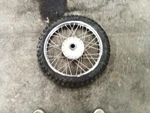 Suzuki 1970 Ts 90 Front Wheel Has Little Rust .. Fixed Price $25.00.