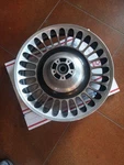 09-23 Harley Touring Contrast Polished & Black Knuckle Wheel Rim 17X3" Front. Fixed Price $125.00.