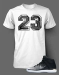 Men Pro Club Shaka Custom 23 Tee Shirt Match Air J31 Fine Print Sneaker. Fixed Price $20.65.