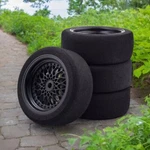1/10 Nitro Rc Car Racing Foam Onroad Tire Wheel Set For Kyosho Hpi Traxxas TT02. Fixed Price $25.36.