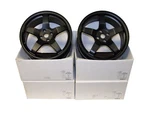 Set Of Neuspeed RSE05 Rims Wheels 4X98 17X7.5 +35 Satin Black - Fiat Spec. Fixed Price $1250.20.