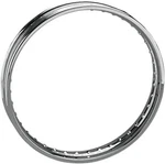 Drag Specialties - 26514 Rim 40 Hole Spun Silver 21X2.15. Fixed Price $124.99.